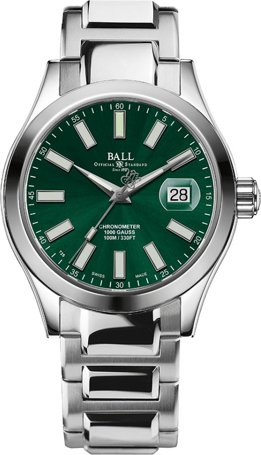 Photos - Wrist Watch Ball Watch Company Engineer III Marvelight Chronometer - Green BL-2523 