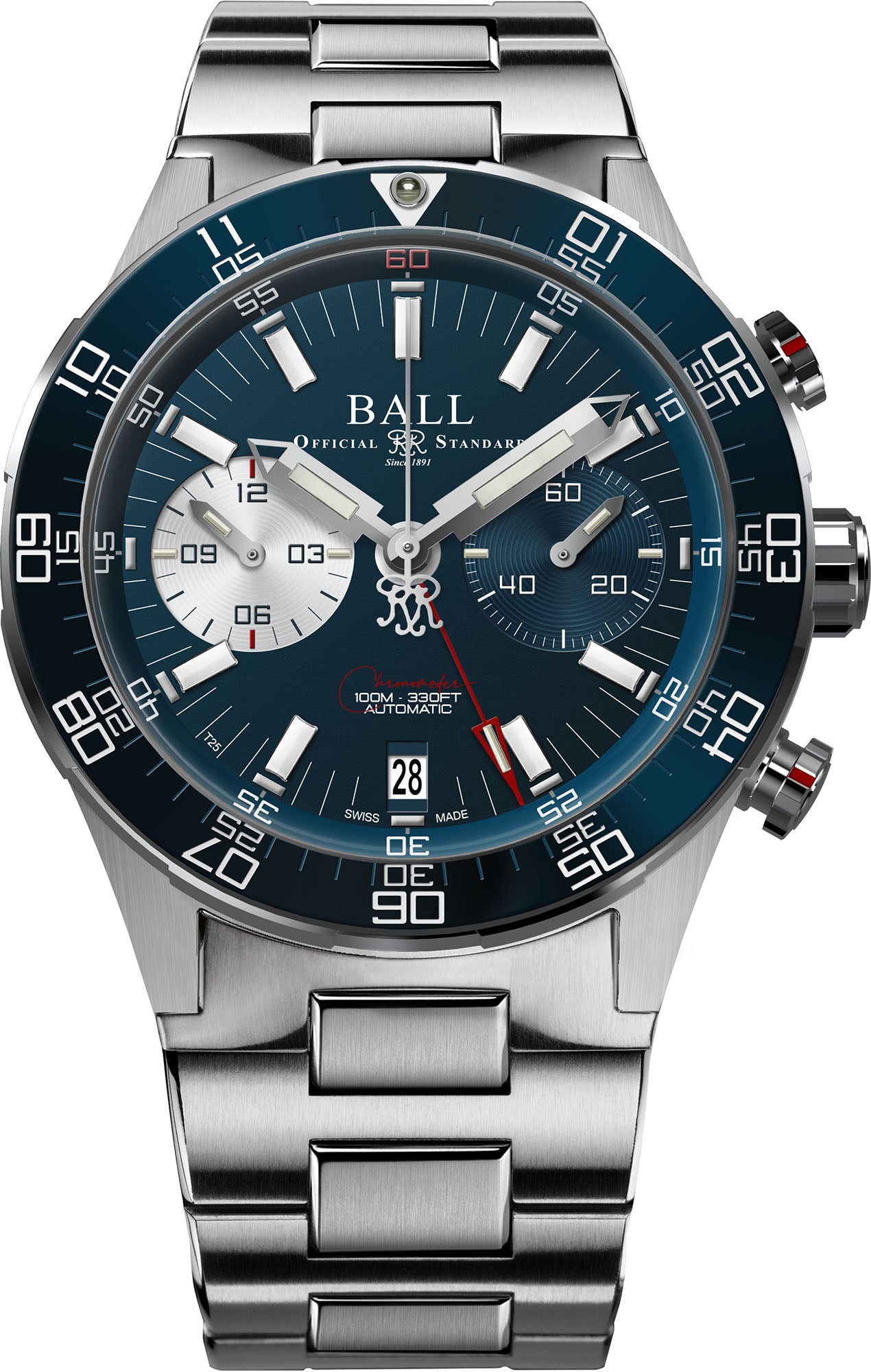 Photos - Wrist Watch Ball Watch Company Roadmaster M Chronograph Limited Edition BL-2527 