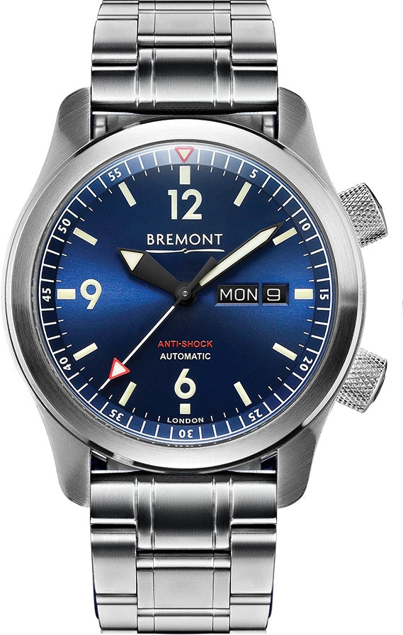 Bremont Watch U2 Blue Bracelet
