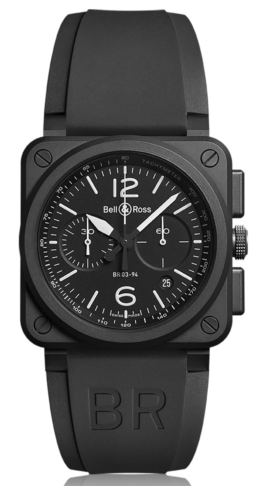 Photos - Wrist Watch Bell & Ross Watch BR 03 94 Black Matte BR-622 