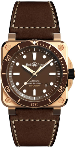 Bell & Ross Watch BR 03 92 Diver Brown Bronze Limited Edition