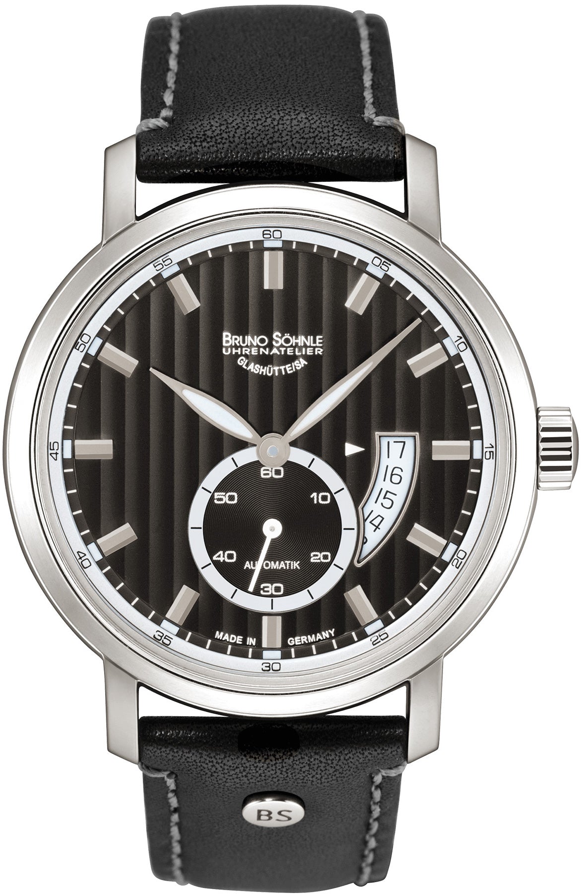 Photos - Wrist Watch Bruno Sohnle Watch Pesaro Automatic II - Black BRNS-029 