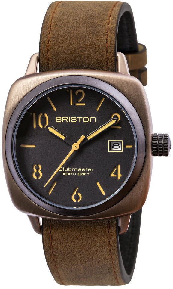 Photos - Wrist Watch Briston Watch Clubmaster Classic Trendsetters - Black BST-064 
