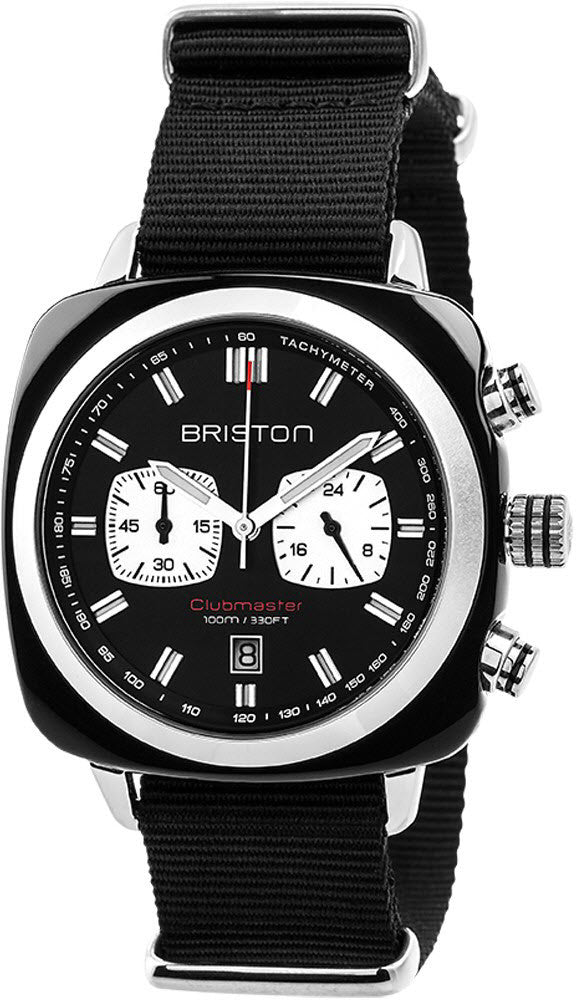 Photos - Wrist Watch Briston Watch Clubmaster Sport Timeless - Black BST-073 