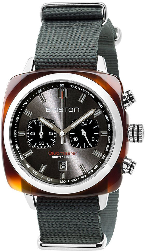 Photos - Wrist Watch Briston Watch Clubmaster Sport Icons - Grey BST-079 