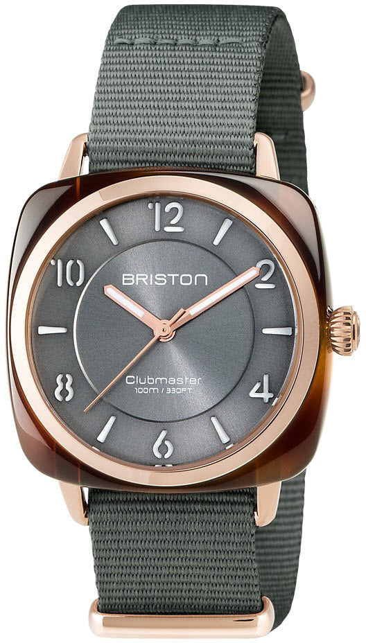 Photos - Wrist Watch Briston Watch Clubmaster Chic Icons - Grey BST-173 