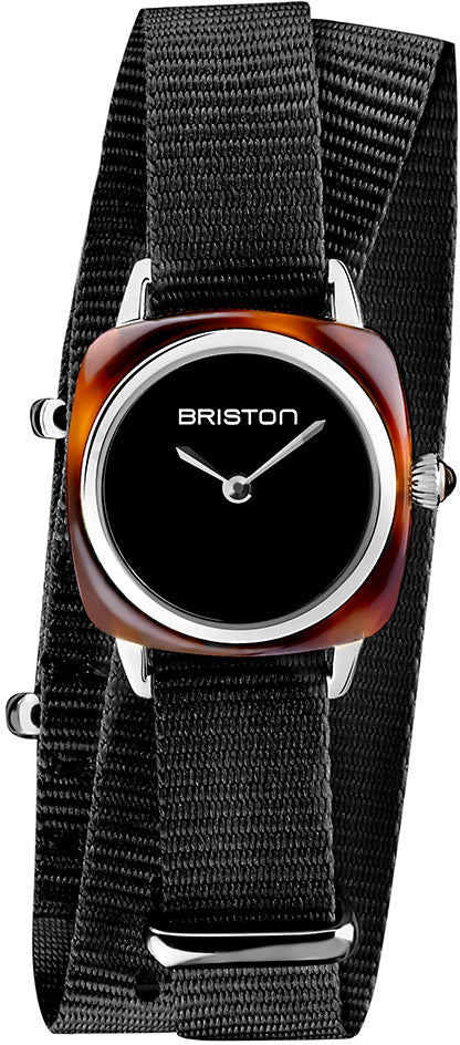 Photos - Wrist Watch Briston Watch Clubmaster Lady - Black BST-227 
