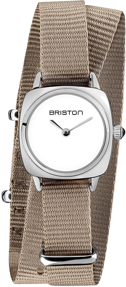 Photos - Wrist Watch Briston Watch Clubmaster Lady - White BST-232 