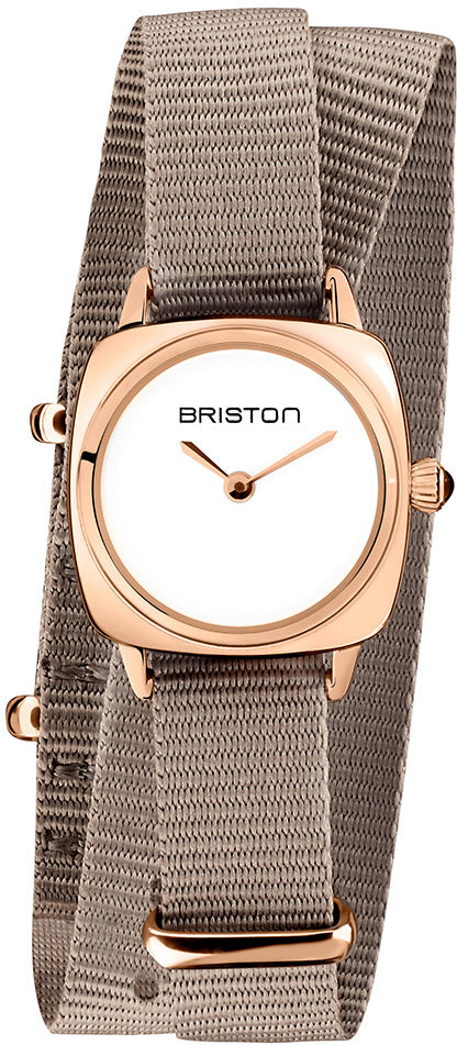 Photos - Wrist Watch Briston Watch Clubmaster Lady - White BST-234 