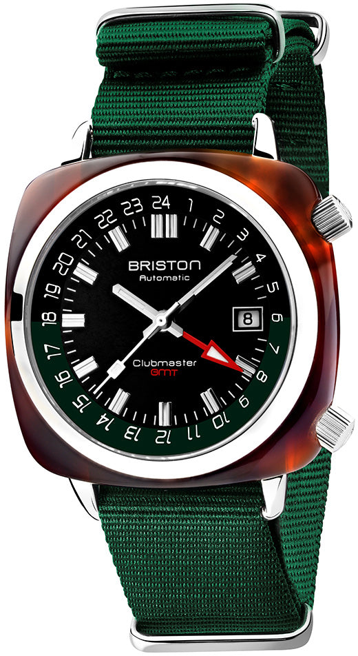 Photos - Wrist Watch Briston Watch Clubmaster GMT - Black BST-237 