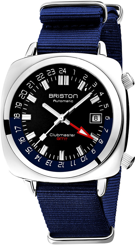 Photos - Wrist Watch Briston Watch Clubmaster GMT - Black BST-240 