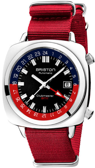 Photos - Wrist Watch Briston Watch Clubmaster GMT - Black BST-242 