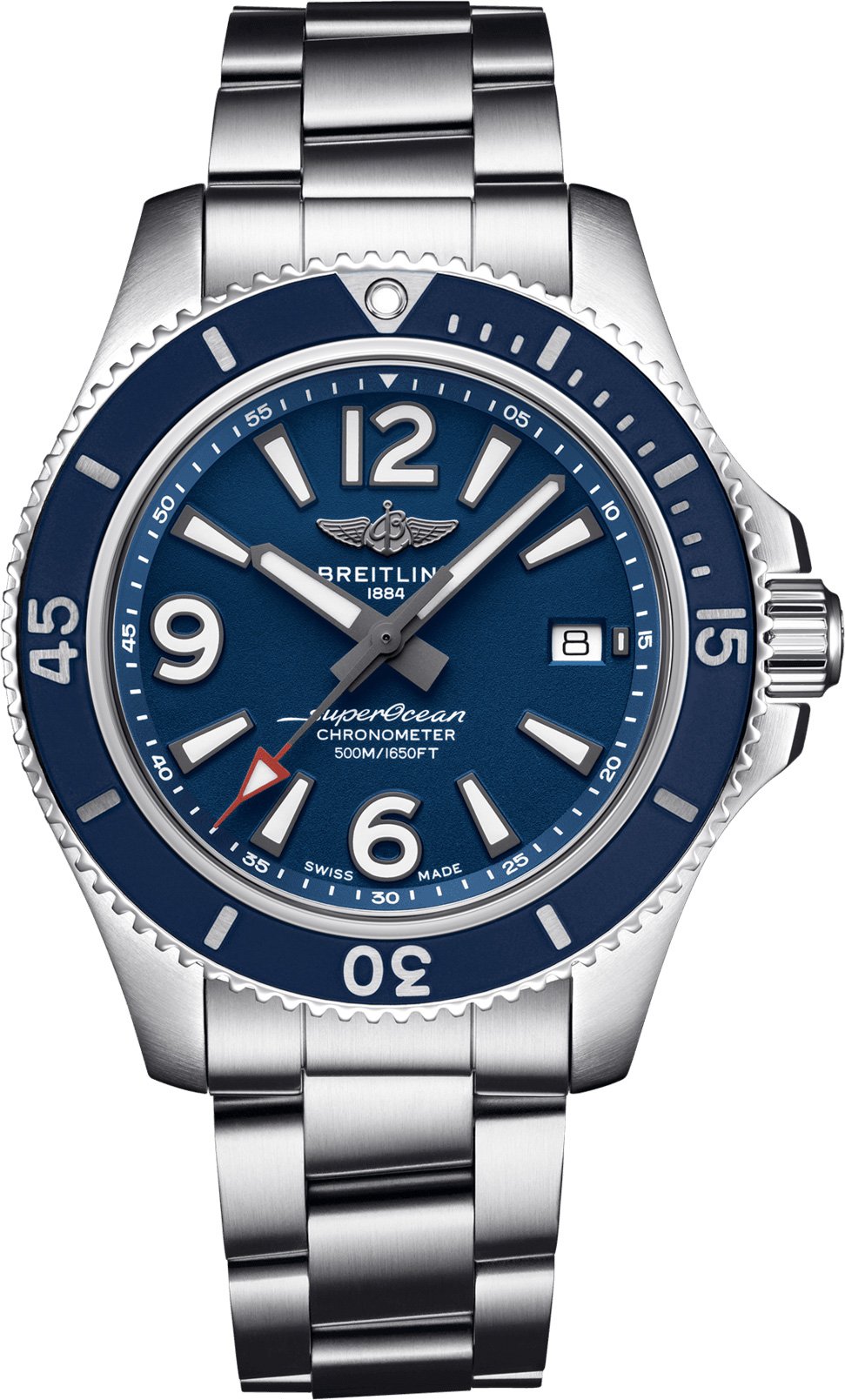 Breitling Watch Superocean Automatic 42 Blue Steel Bracelet D