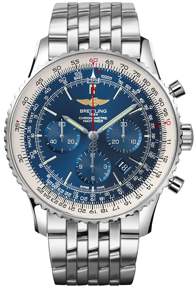 Breitling Watch Navitimer 01 Aurora Blue AB012721/C889 ...