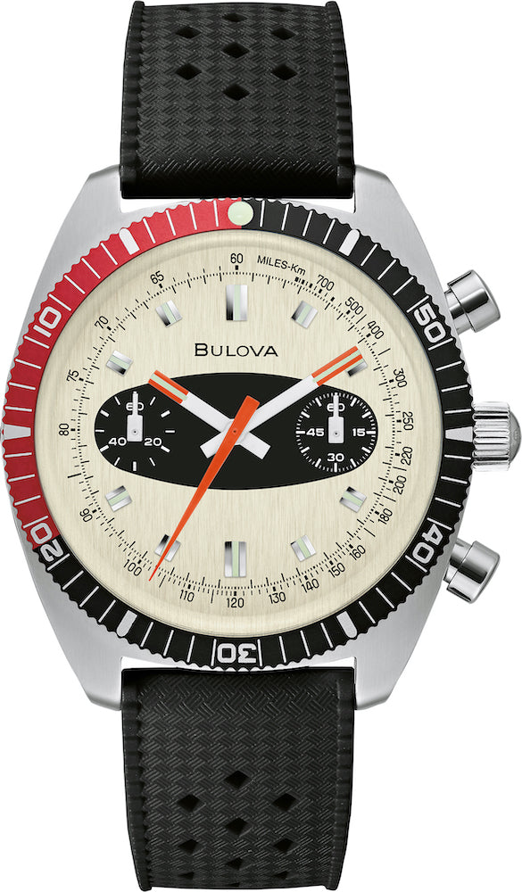 Photos - Wrist Watch Bulova Watch Chronograph A Mens - Cream BUL-310 