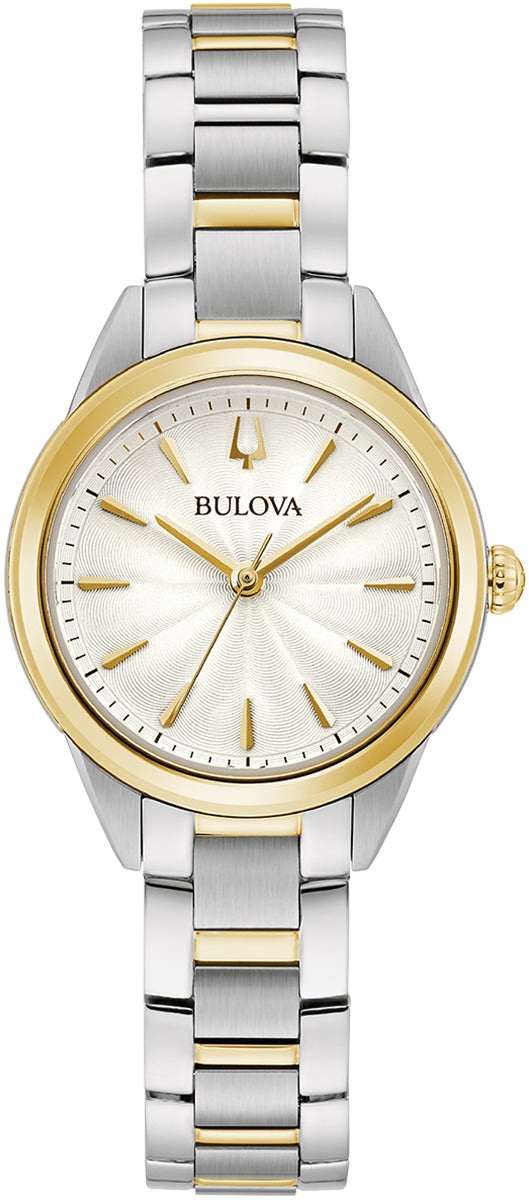 Photos - Wrist Watch Bulova Watch Sutton Ladies - Silver BUL-341 