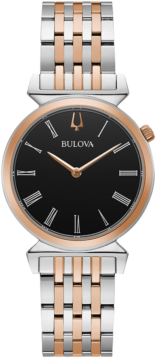 Photos - Wrist Watch Bulova Watch Classic Regatta - Black BUL-385 