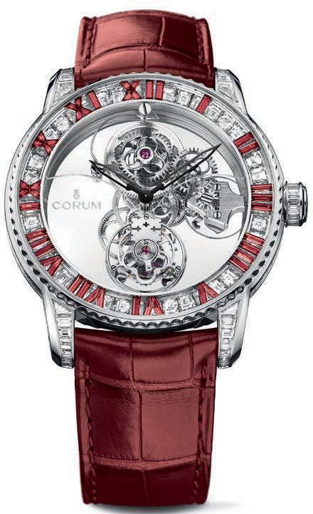 Photos - Wrist Watch CORUM Watch Heritage Romvlvs Billionaire Tourbillon - Clear COR-405 
