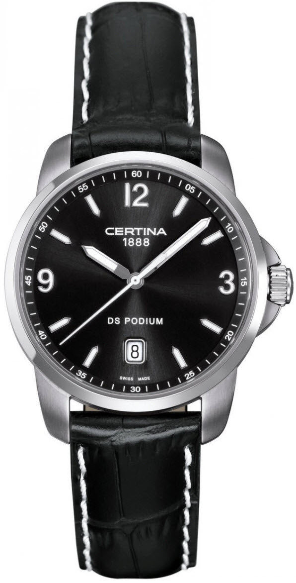 Photos - Wrist Watch Certina Watch DS Podium Quartz - Black CRT-013 