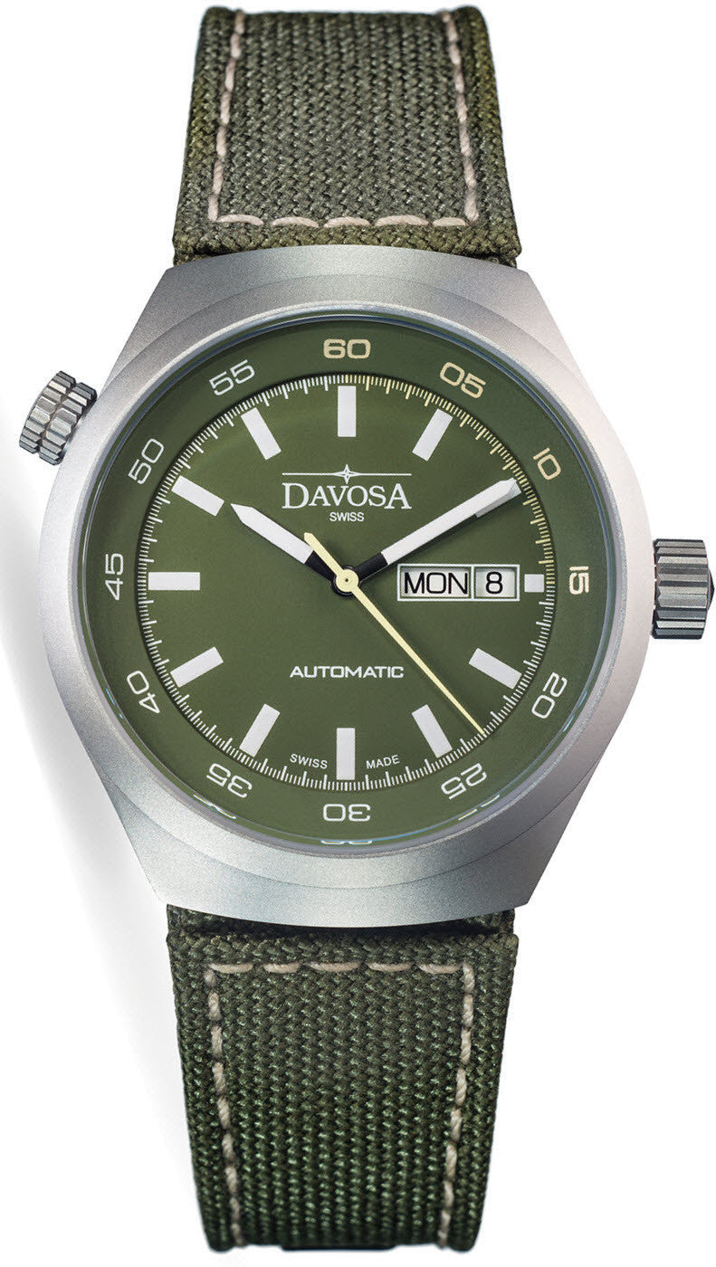 Photos - Wrist Watch Davosa Trailmaster Automatic - Green DAV-099 