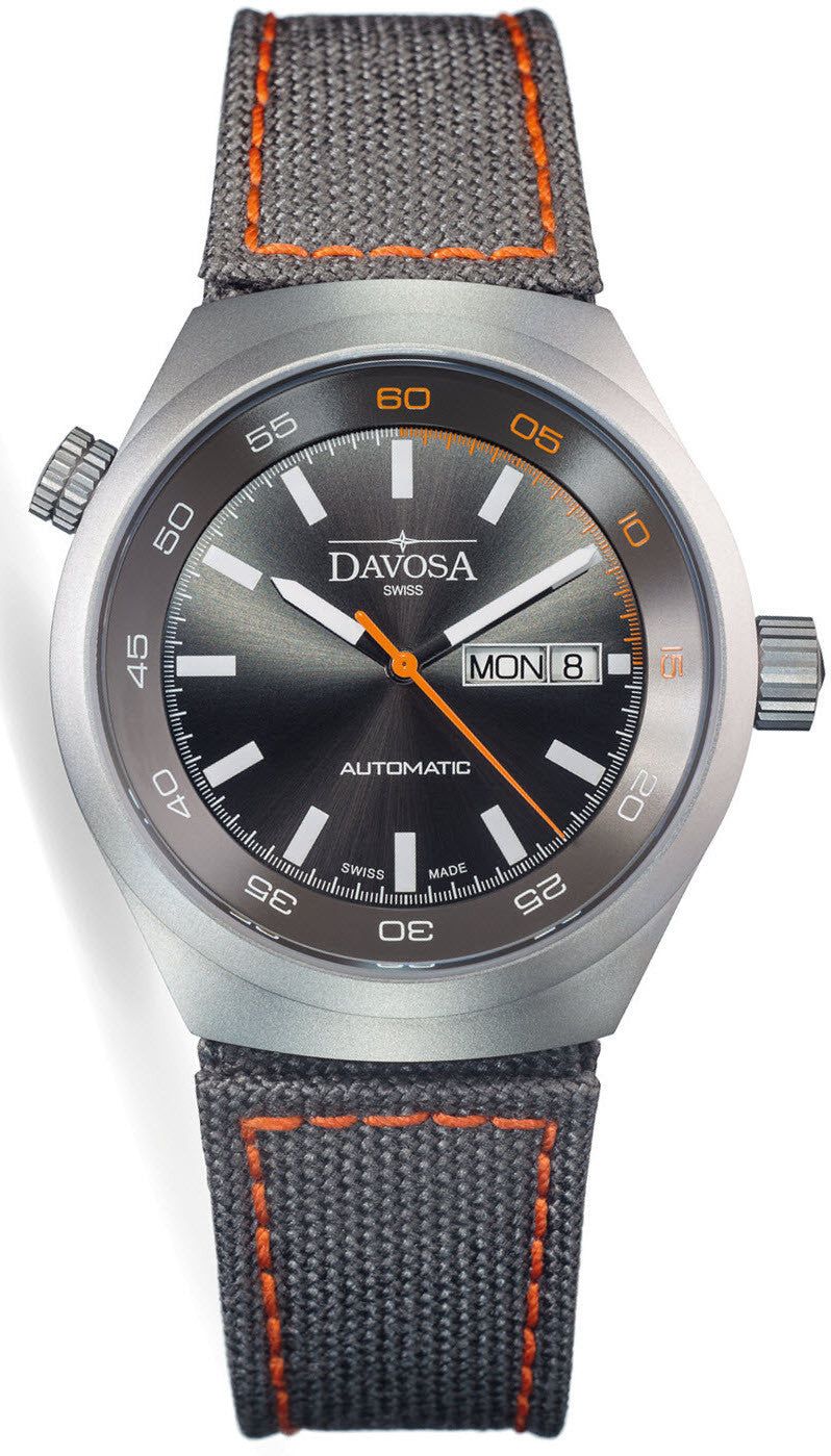 Photos - Wrist Watch Davosa Watch Trailmaster Automatic - Grey DAV-100 