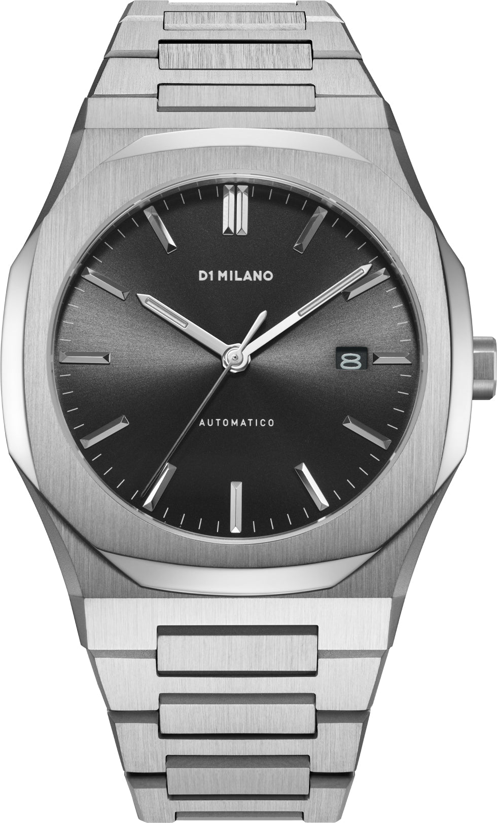 Photos - Wrist Watch Milano D1  Watch Automatic Bracelet Black - Black DLM-087 