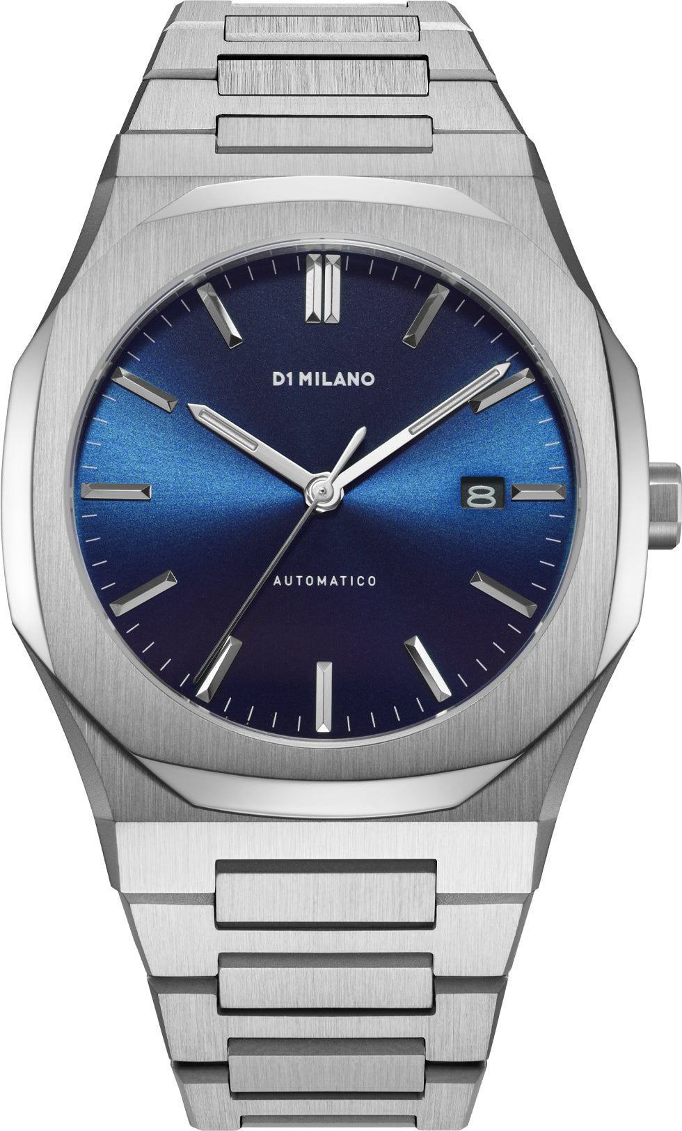 Photos - Wrist Watch Milano D1  Watch Automatic Bracelet Blue - Blue DLM-088 