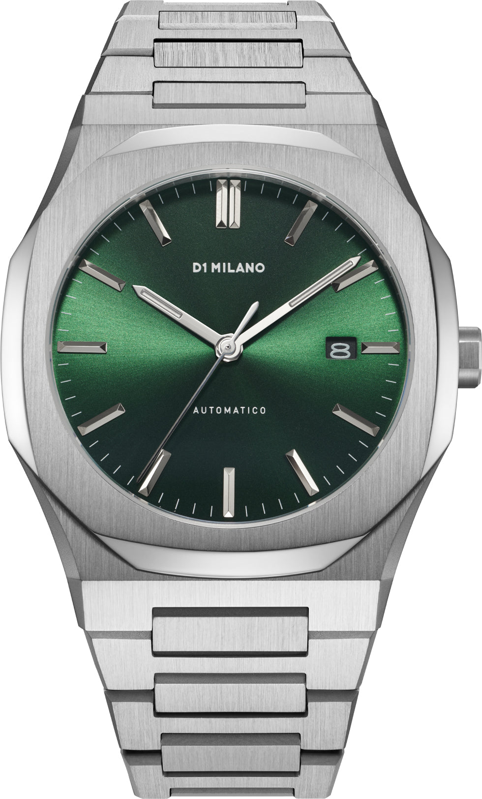 Photos - Wrist Watch Milano D1  Watch Automatic Bracelet Green - Green DLM-089 
