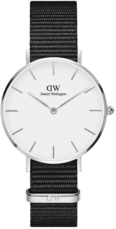 Photos - Wrist Watch Daniel Wellington Watch Petite Cornwall White 32mm - White DNW-181 