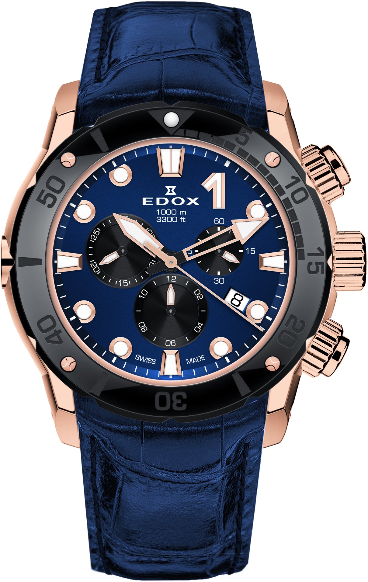 Photos - Wrist Watch EDOX Watch CO-1 Chrono Quartz EDX-013 