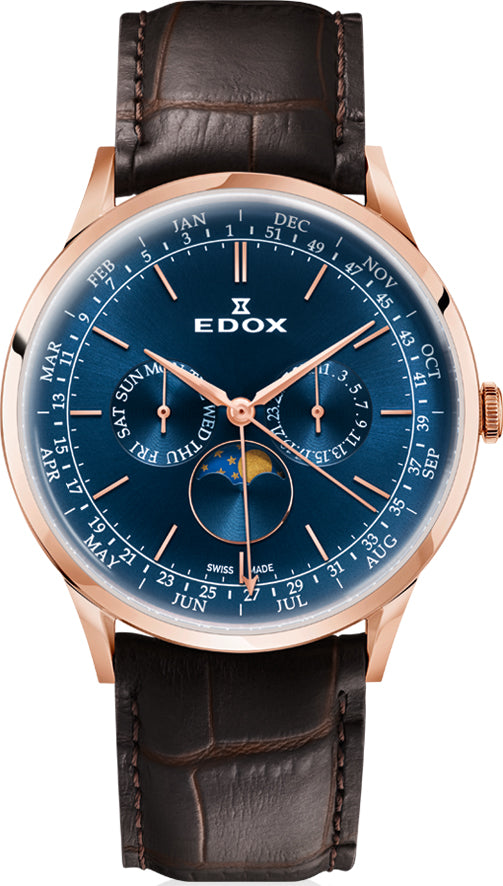 Edox Watch Les Vauberts