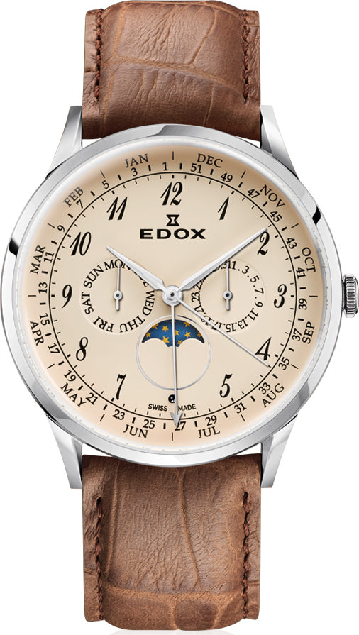 Edox Watch Les Vauberts