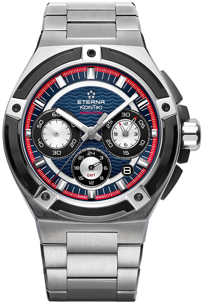 Eterna Watch Royal KonTiki Chronograph GMT