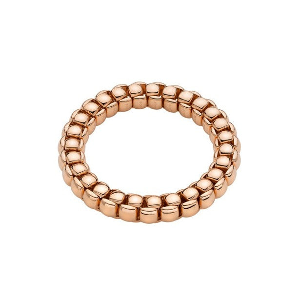 Fope Luna 18ct Rose Gold Flexible Bracelet - XS