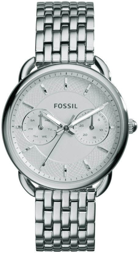 Photos - Wrist Watch FOSSIL Watch Tailor Ladies - Silver FS-123 