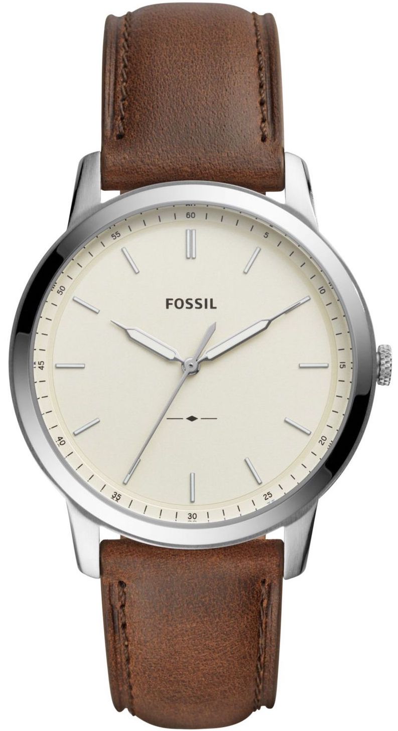 Photos - Wrist Watch FOSSIL Watch The Minimalist Mens - White FS-149 