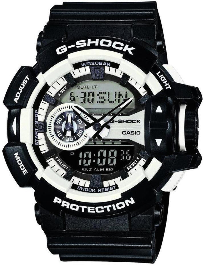 G-Shock Watch Mens World Time GA-400-1AER Watch | Jura Watches