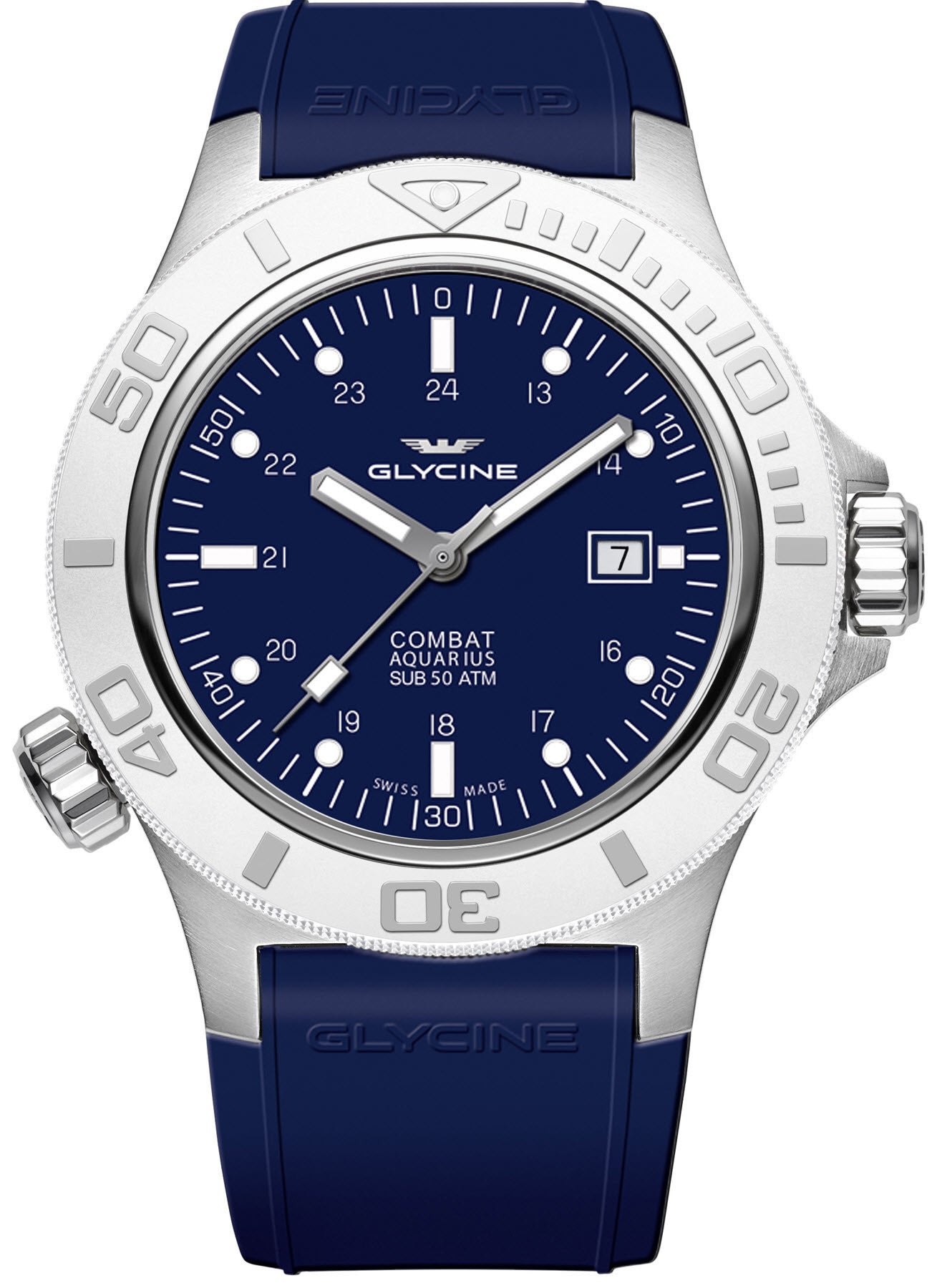 Glycine Watch Combat Sub Aquarius Gl0041 Watch Jura Watches