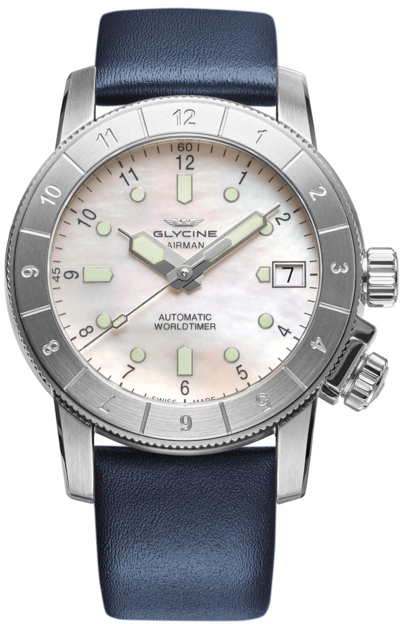 Glycine Airman Men's Automatic Watch for Rs.58,712 for sale from a Trusted  Seller on Chrono24