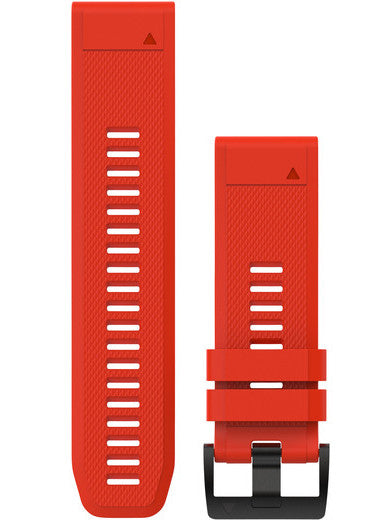 Photos - Watch Strap Garmin Watch Band QuickFit 26 Amp Flame Red Silicone D GMN-S-002 