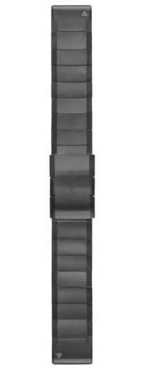 Garmin Watch Bands QuickFit 22 Slate Grey Stainless Steel Bracelet
