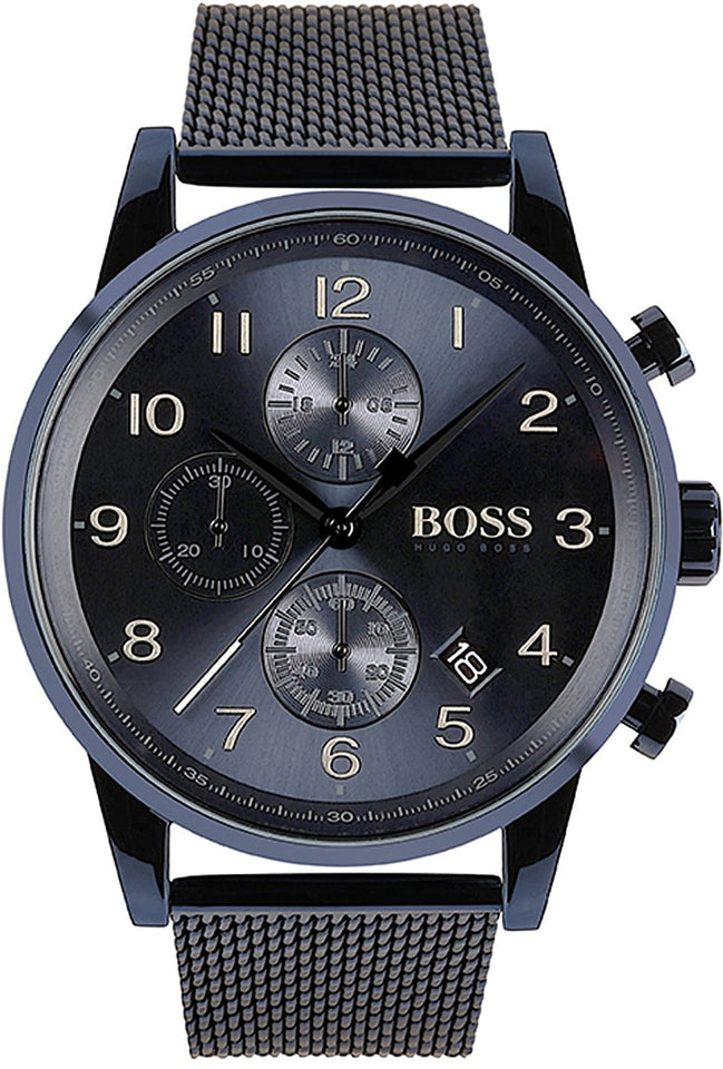 boss navigator men's watch