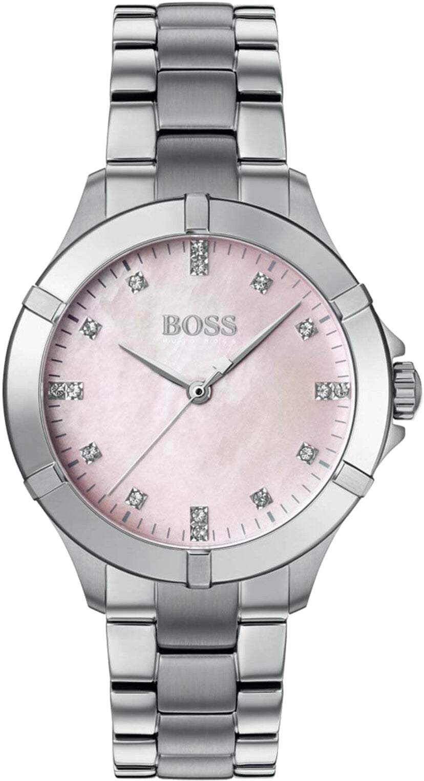 Photos - Wrist Watch Hugo Boss Watch Mini Sport Ladies D - Pink HBS-379 