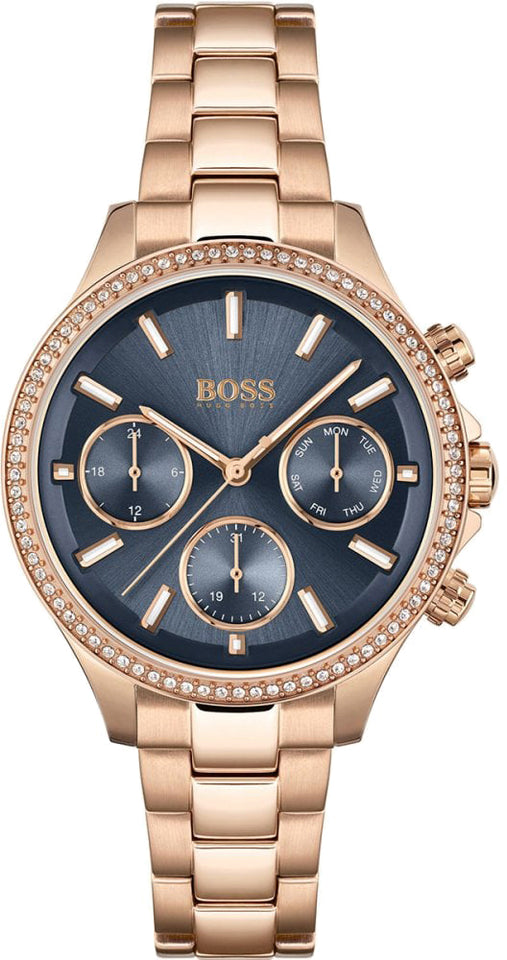 hugo boss ladies gold watch