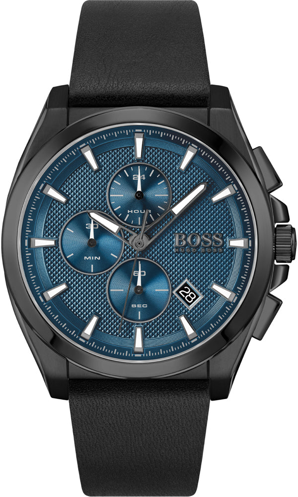 Photos - Wrist Watch Hugo Boss Watch Grandmaster Mens - Blue HBS-446 