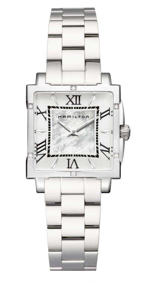 Hamilton Watch Jazzmaster Square Lady H32291114 Watch | Jura Watches
