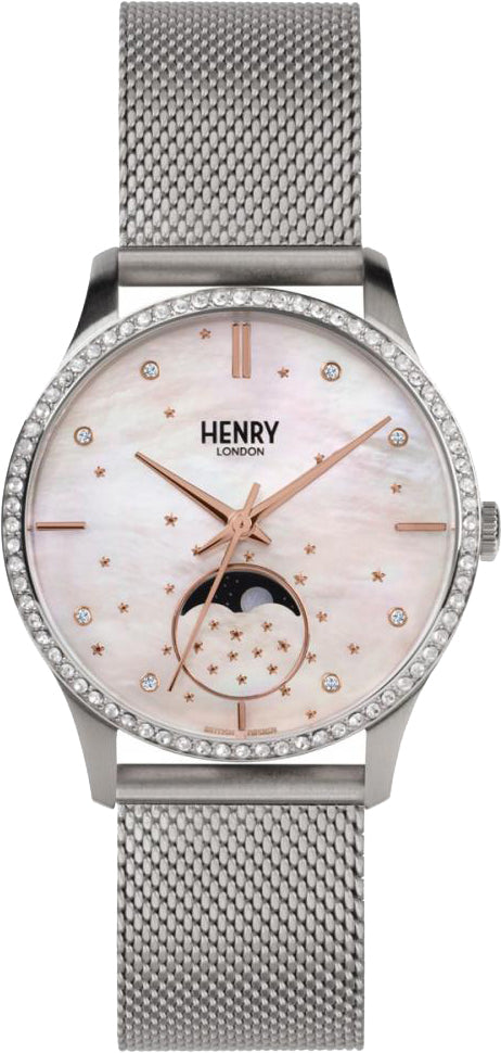 Henry London Watch Moonphase Ladies HL35-LM-0329 Watch | Jura Watches