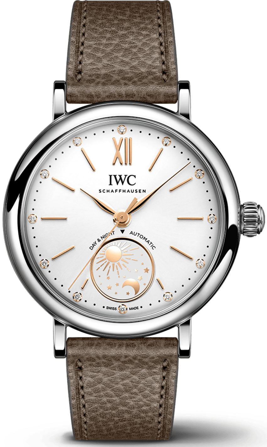 Photos - Wrist Watch IWC Watch Portofino Automatic Day Night 34 -187 