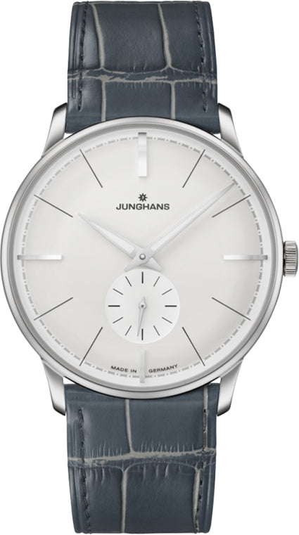 Photos - Wrist Watch Junghans Watch Meister Handaufzug Terrassenbau Limited Edition - Silver JG 
