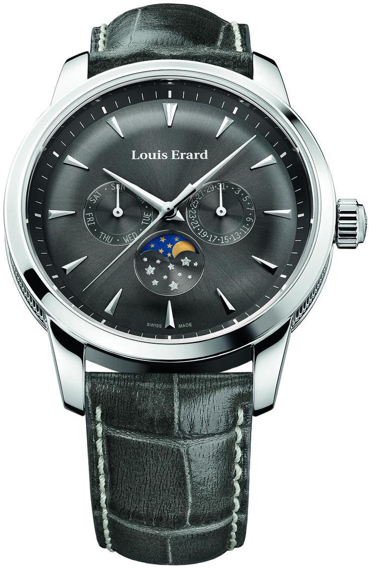 Louis Erard Watch Heritage Quartz Moonphase